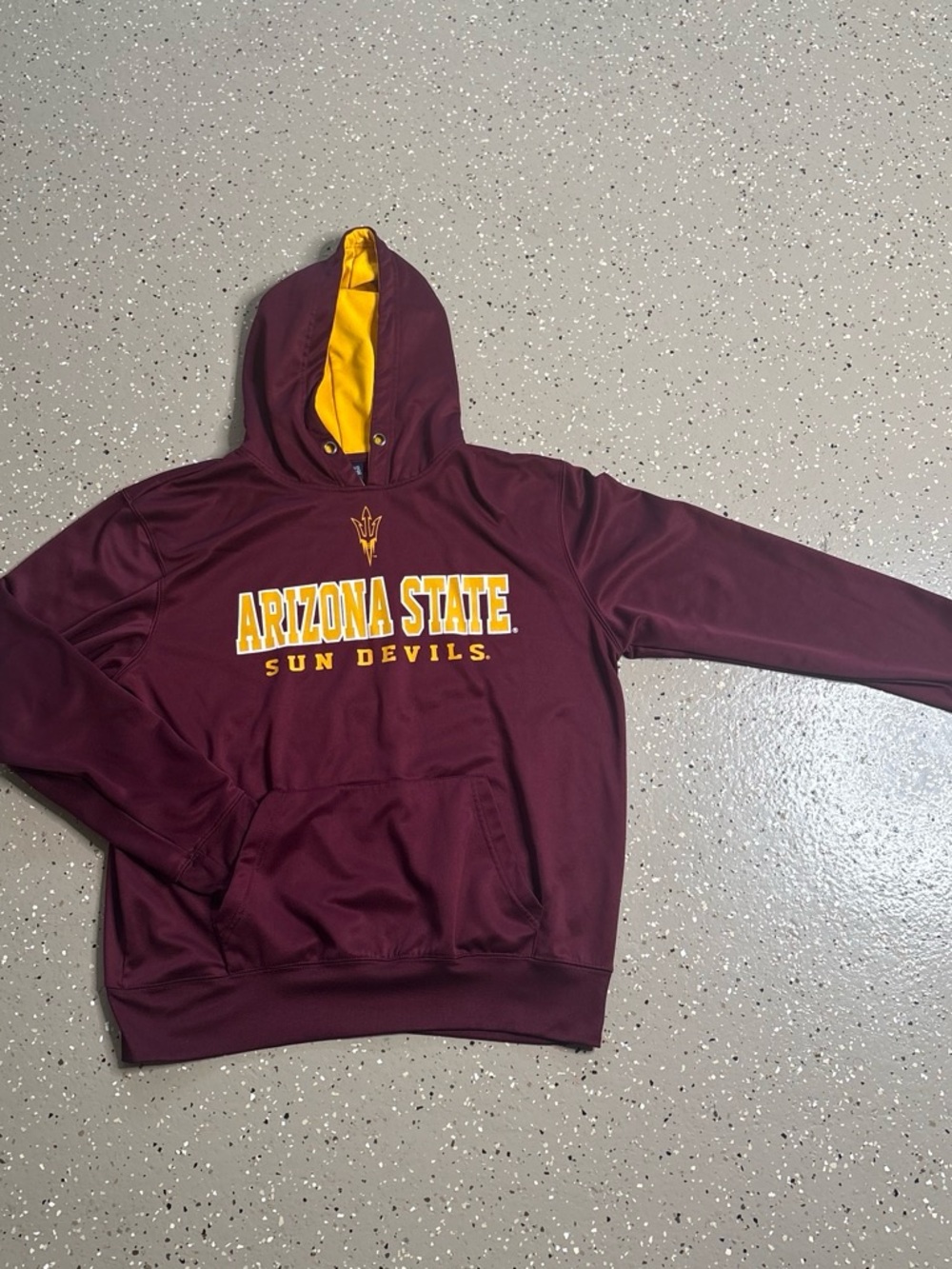 Campus Heritage Maroon & Gold Arizona State Pullover Hoodie